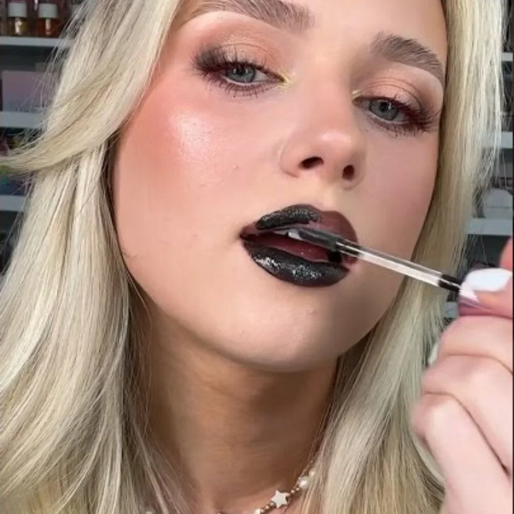 JEFFREE STAR The Gloss Liquid Lip Gloss - NIB - New - Black -Shade Midnight Lick